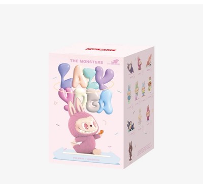 Authentic Pop Mart Labubu The Monsters Lazy Yoga Blind Box Fast