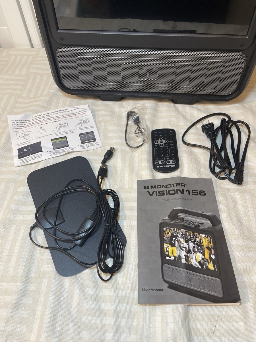 Monster Vision Portable Entertainment System 15.6 FHD Screen