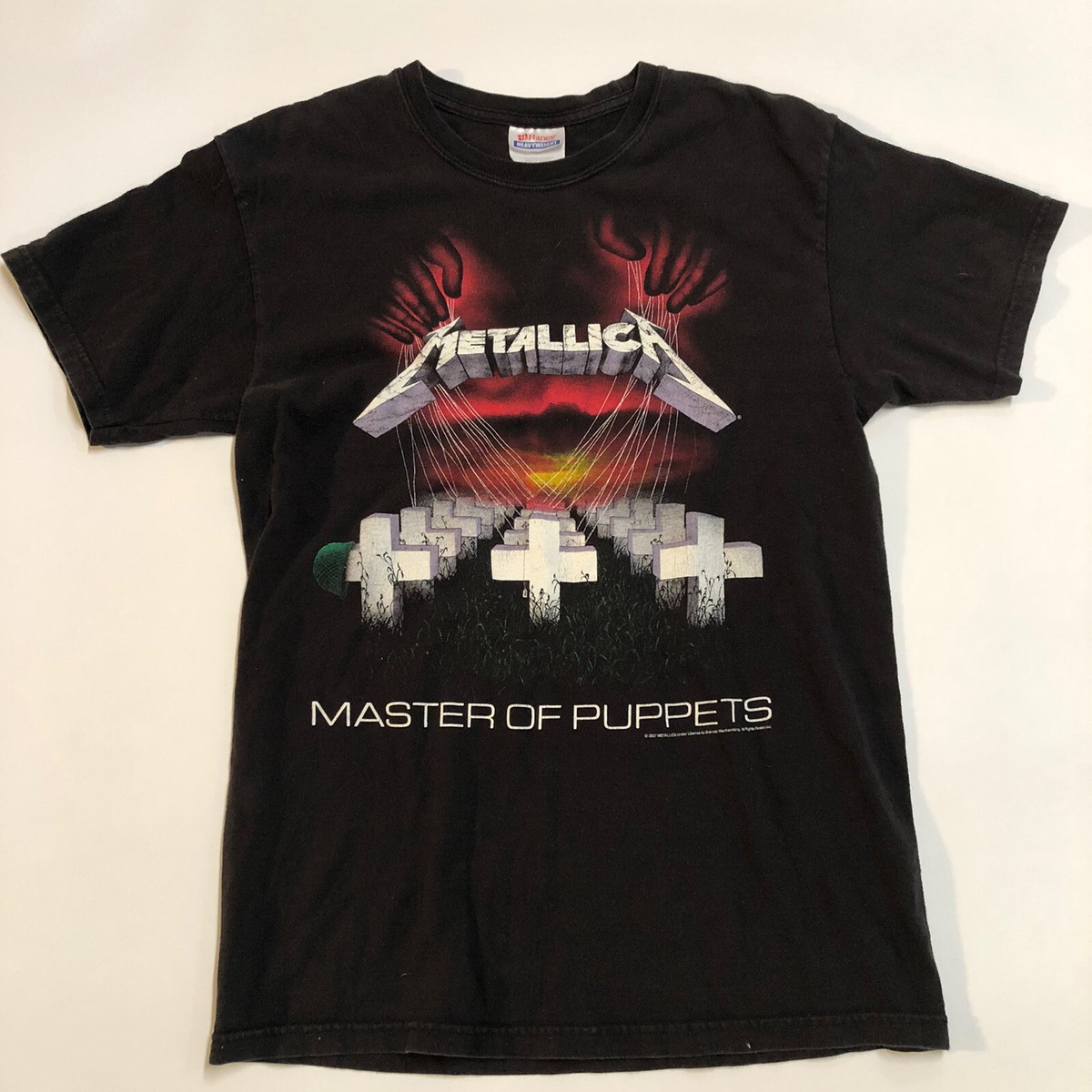 Metallica Master Of Puppets 2007 T Shirt VTG Black Size M Medium