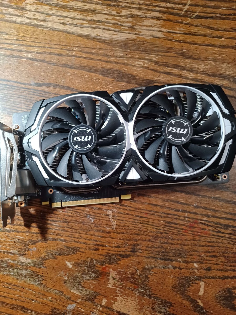 MSI NVIDIA GeForce GTX 1060 ARMOR 3G OCV1 3GB GDDR5 PCI Express