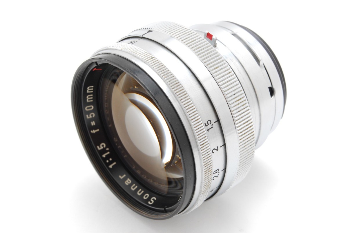 Near MINT] Carl Zeiss Opton Sonnar 50mm F/1.5 T Lens for Contax