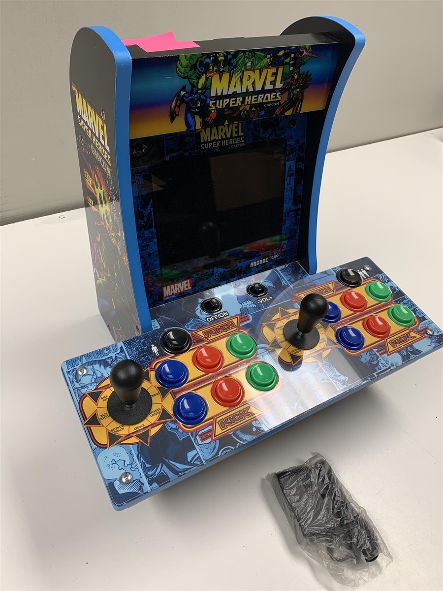 Arcade1Up Marvel vs Capcom Countercade - 4 Games Included - For