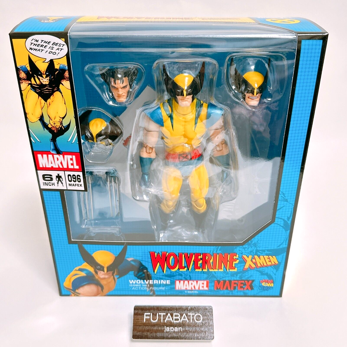 Mafex No.096 WOLVERINE Comic Ver. Medicom Toy Action Figure X-MEN