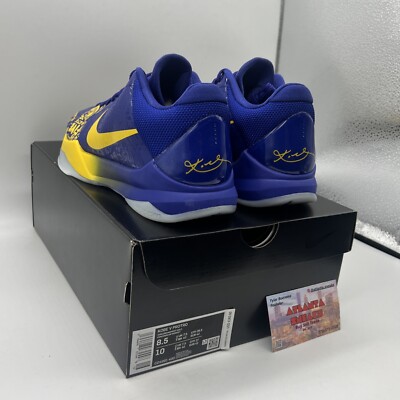 Size 8.5 - Nike Zoom Kobe 5 Protro 5 Rings Brand New Og All Yellow