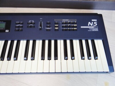 Korg N5 Synthesizer Expanded 61 KEY Performance Synth Black