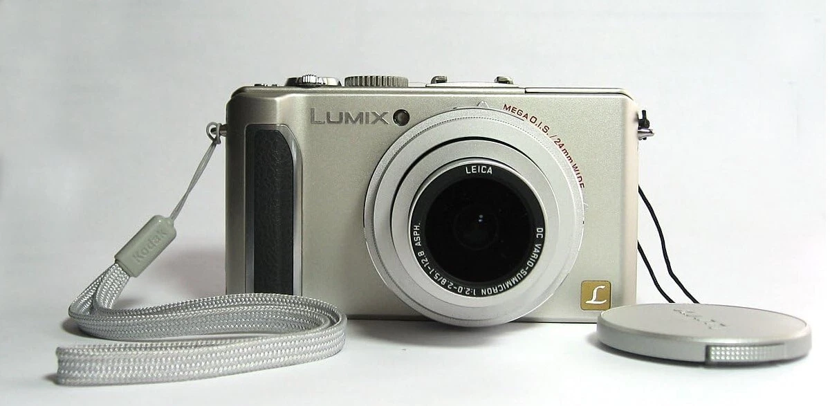 Panasonic LUMIX DMC-LX3 10.1MP Digital Camera - Black for sale