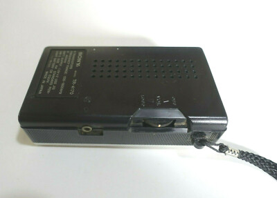 Rare! 1975 SONY SOLID STATE AM TRANSISTOR RADIO TR-4170 Working