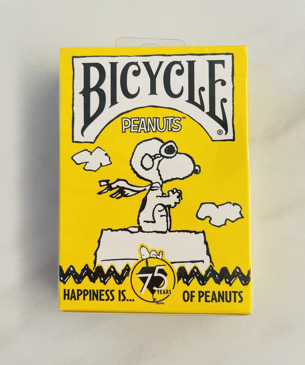 Bicycle PEANUTS Playing Cards SNOOPY 75th Anniversary , 2025