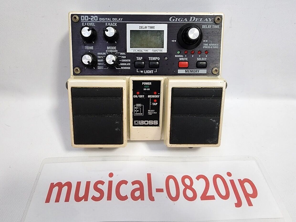 BOSS DD-20 GIGA DELAY デジタルディレイ ツイン・ペダル BOSS⁄DD-20