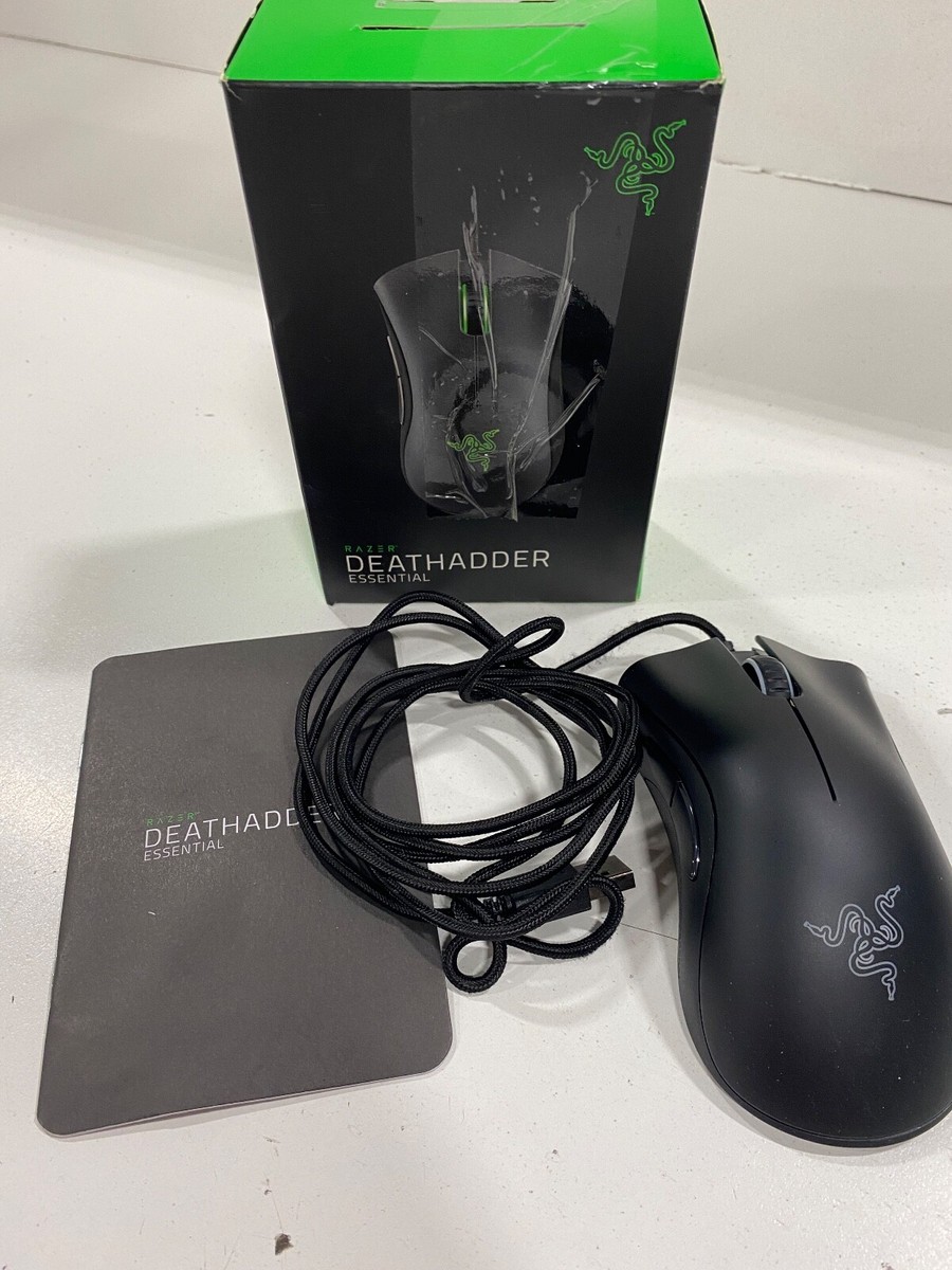 Razer DeathAdder Essential Wired Optical Gaming Mouse- Black