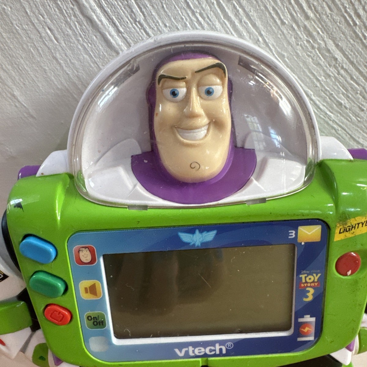 Disney Pixar Toy Story Buzz Lightyear Vtech Learn & Go Handheld