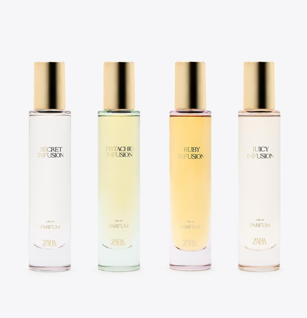 Zara Chapter 9 Travel Set 4 x 30ml Pistachio Infusion, Secret