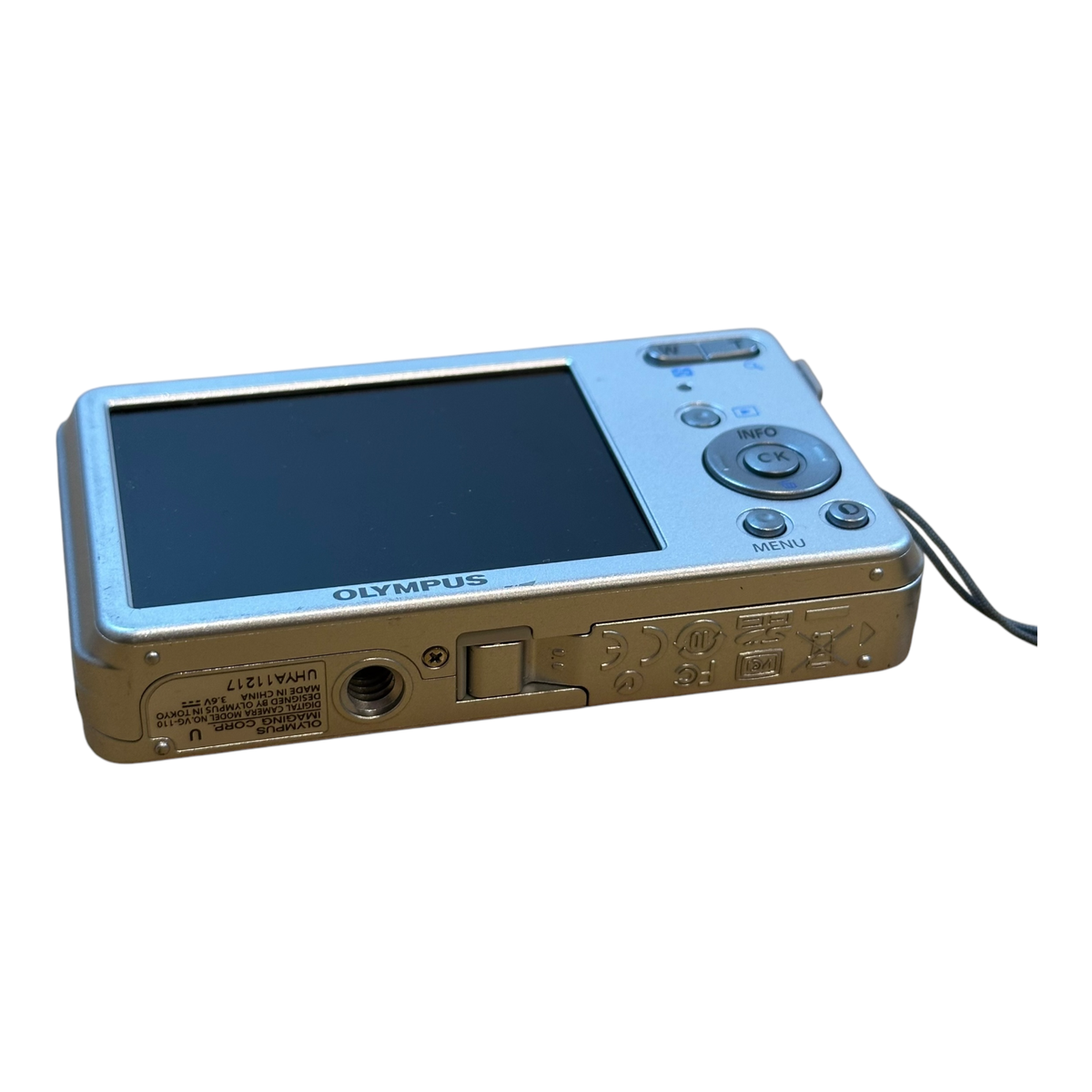 Olympus V Series VG-110 12.0MP Digital Camera - Silver for sale