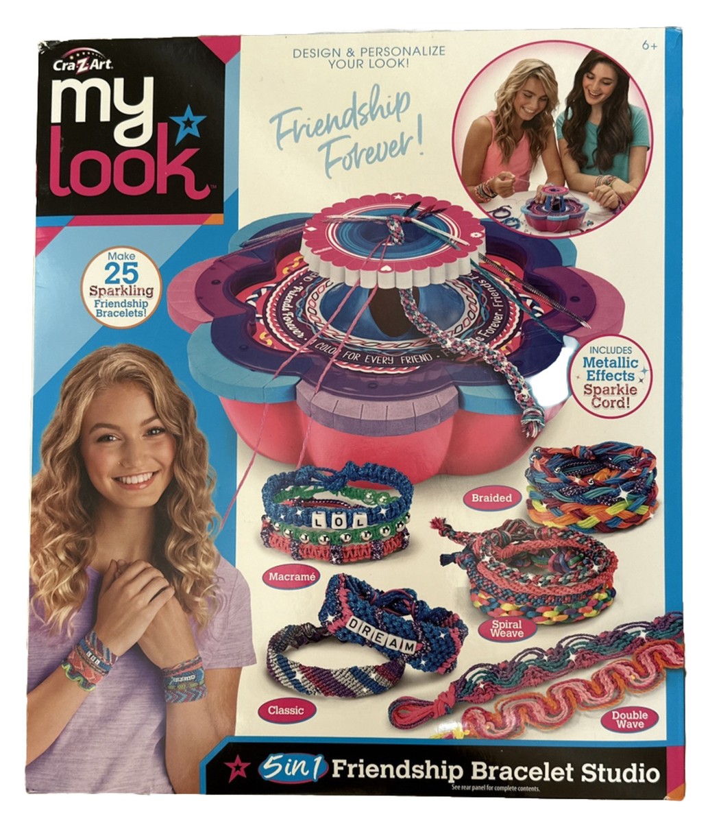 Cra-Z-Art My Look 6-in-1 Friendship Bracelet Studio Design