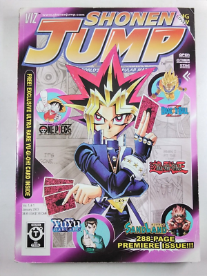 Shonen Jump Magazine Manga- Vol 1 - #1 - January 2003 - Premiere