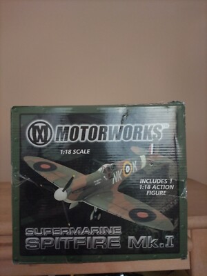 21st Century Toys 1:18 Supermarine Spitfire MK.1 Airplane for sale