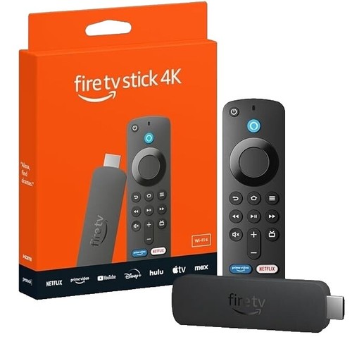 NEW Amazon Fire TV Stick 4K | Alexa | Wi-Fi 6 | Streaming Device