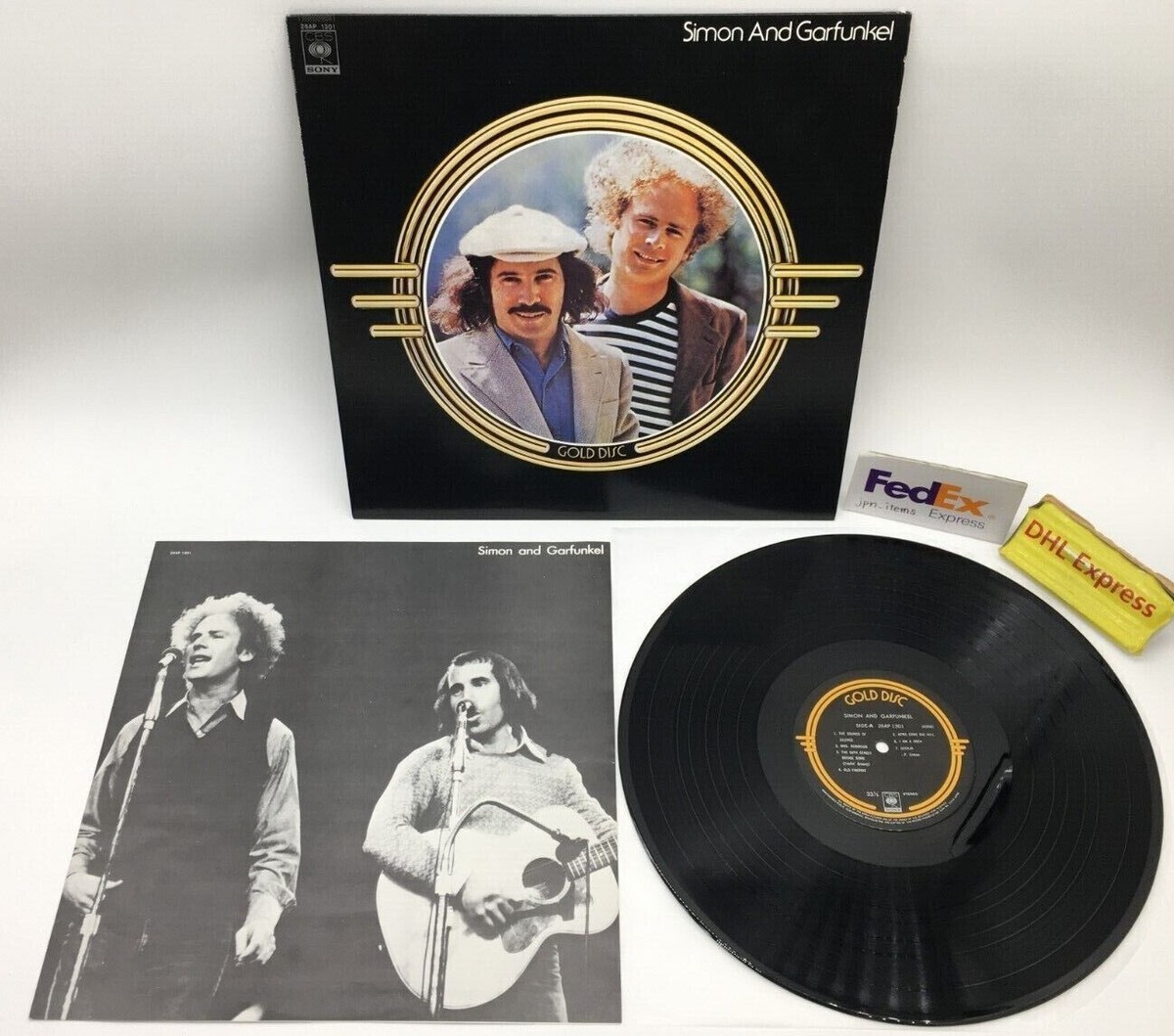 Simon And Garfunkel Gold Disc LP Vinyl Record 1978 26AP1310 Japan