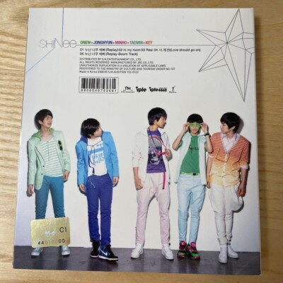 SHINee The First Mini Album Replay CD Korea Press SM Entertainment