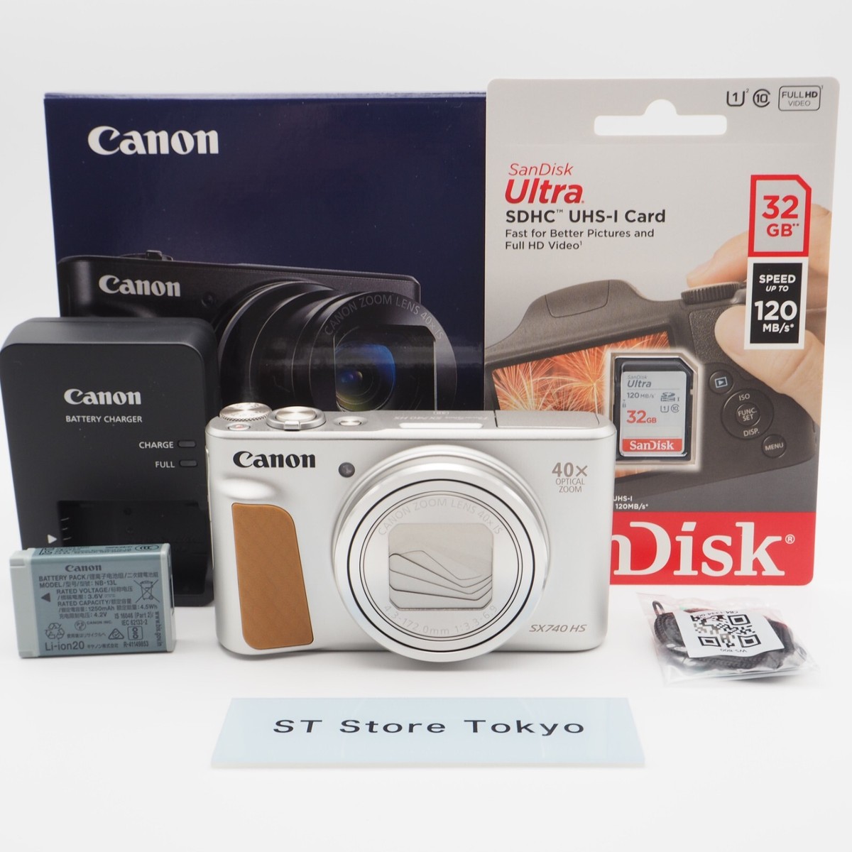 Mint] Canon PowerShot SX740 HS 20.3MP Digital Camera silver