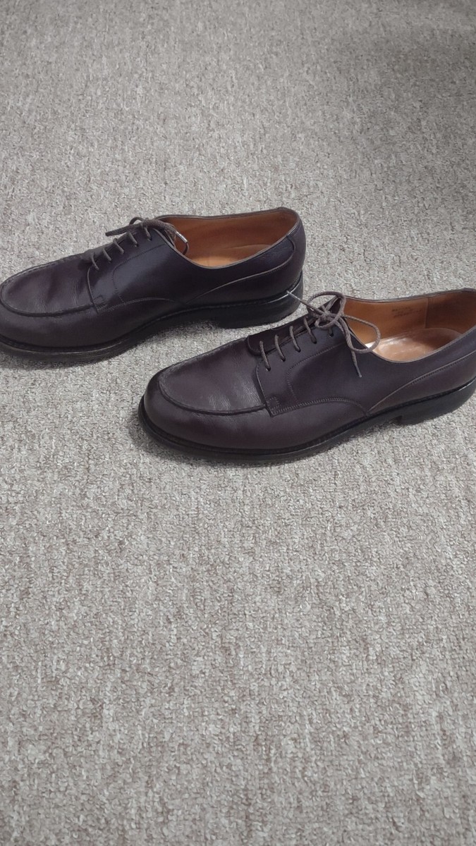 J.M. WESTON Mens Brown Golf Derby Shoes Size US 11 UK 10 D EU 45