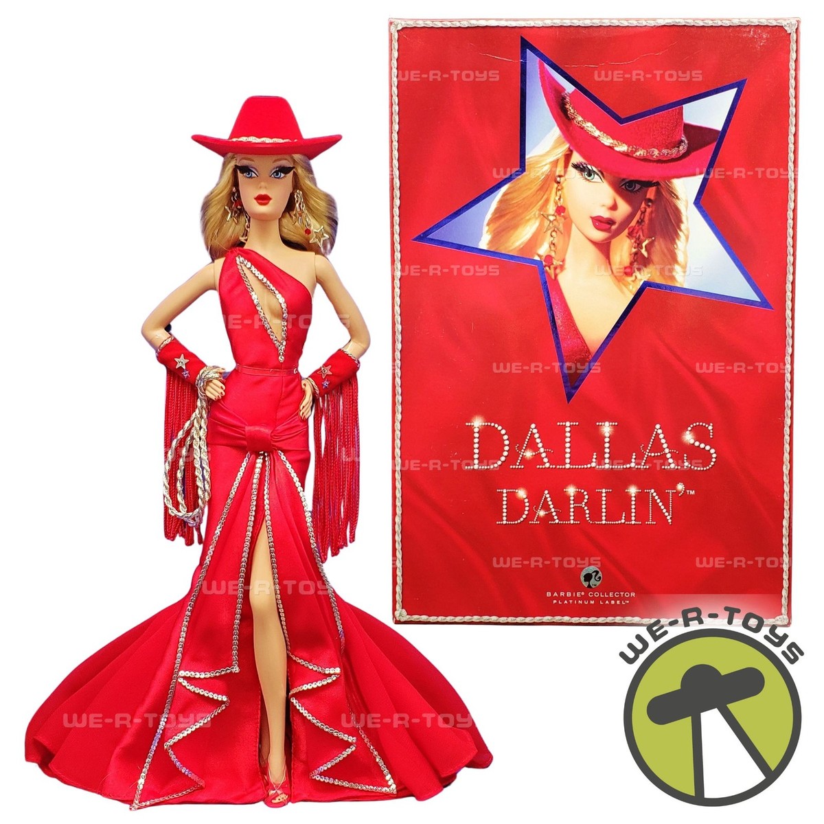 Barbie Dallas Darlin' Blonde Doll Platinum Label 2007 Mattel No