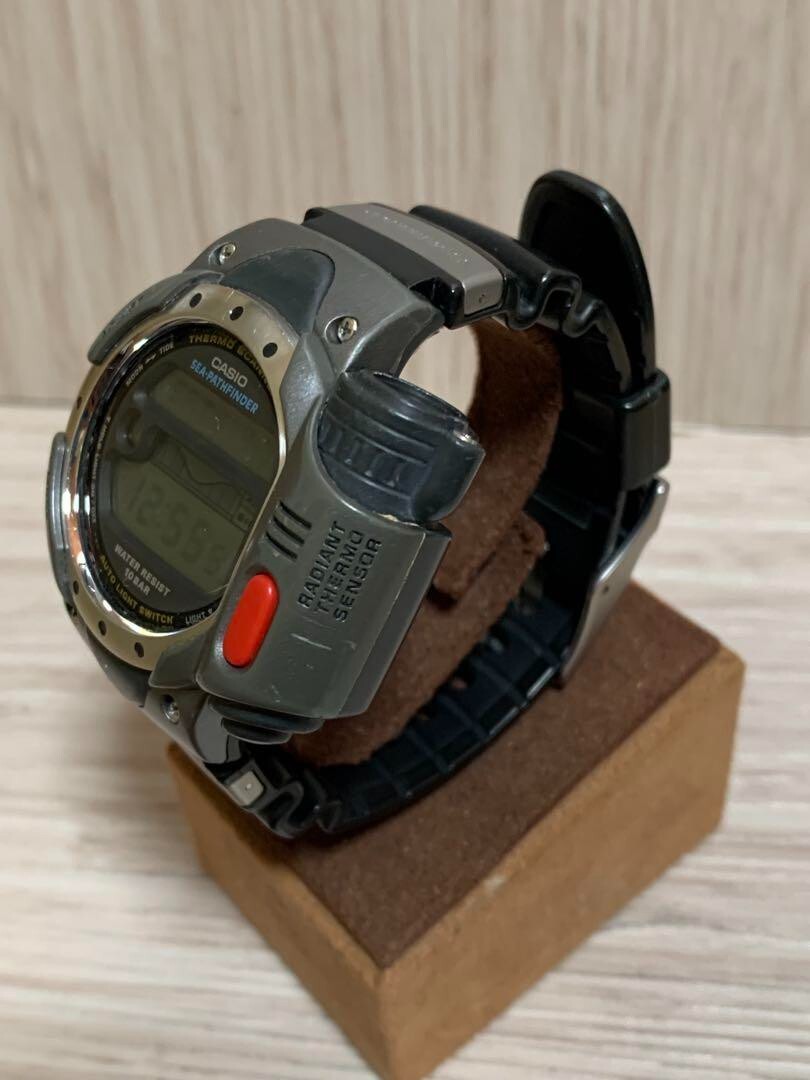 Casio Sea Pathfinder SPF-10 Radiant Thermo Scanner Tide Moon Graph