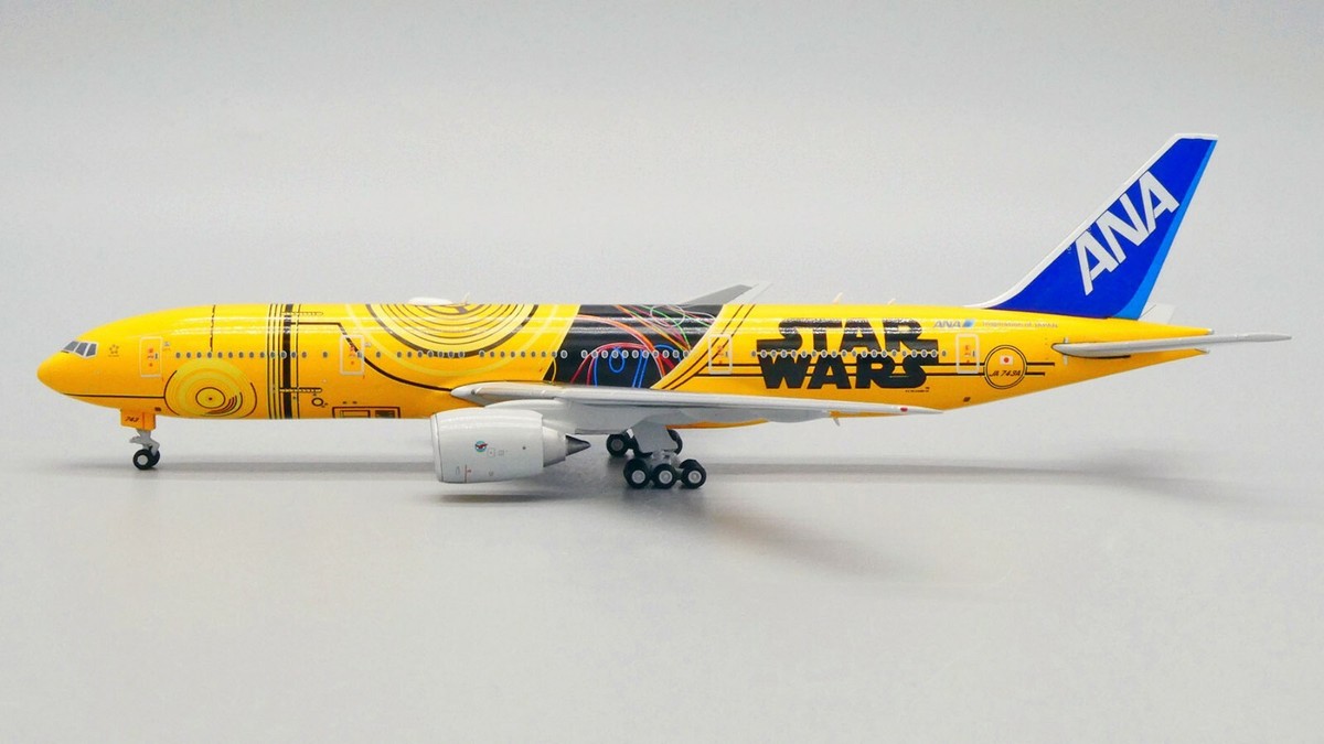 ANA B777-200ER C-3PO 特別塗装 JC Wings 1/400 ANA B777-200ER C-3PO