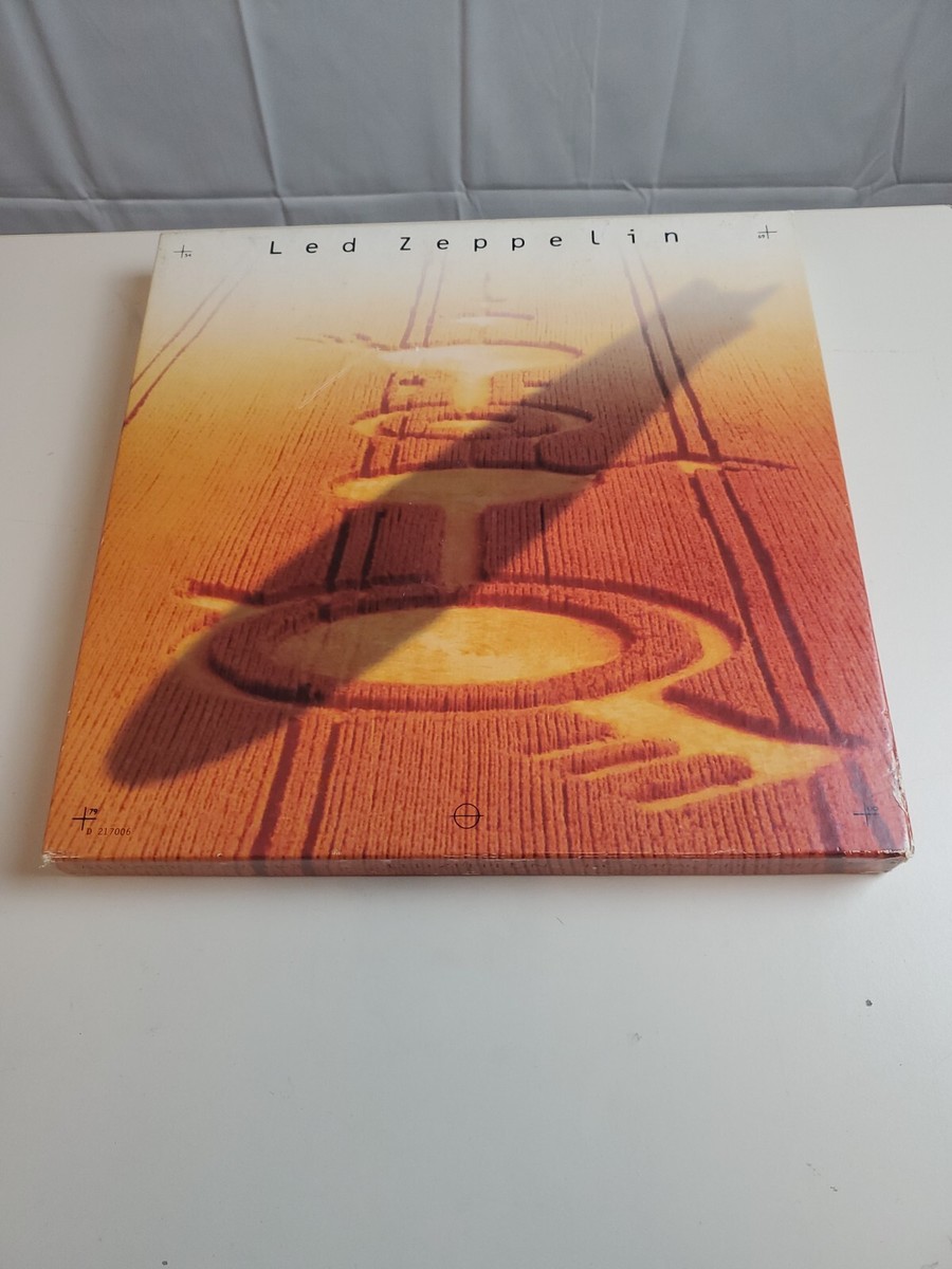 LED ZEPPELIN 4-Compact Disc Box Set CROP CIRCLES w/ Booklet