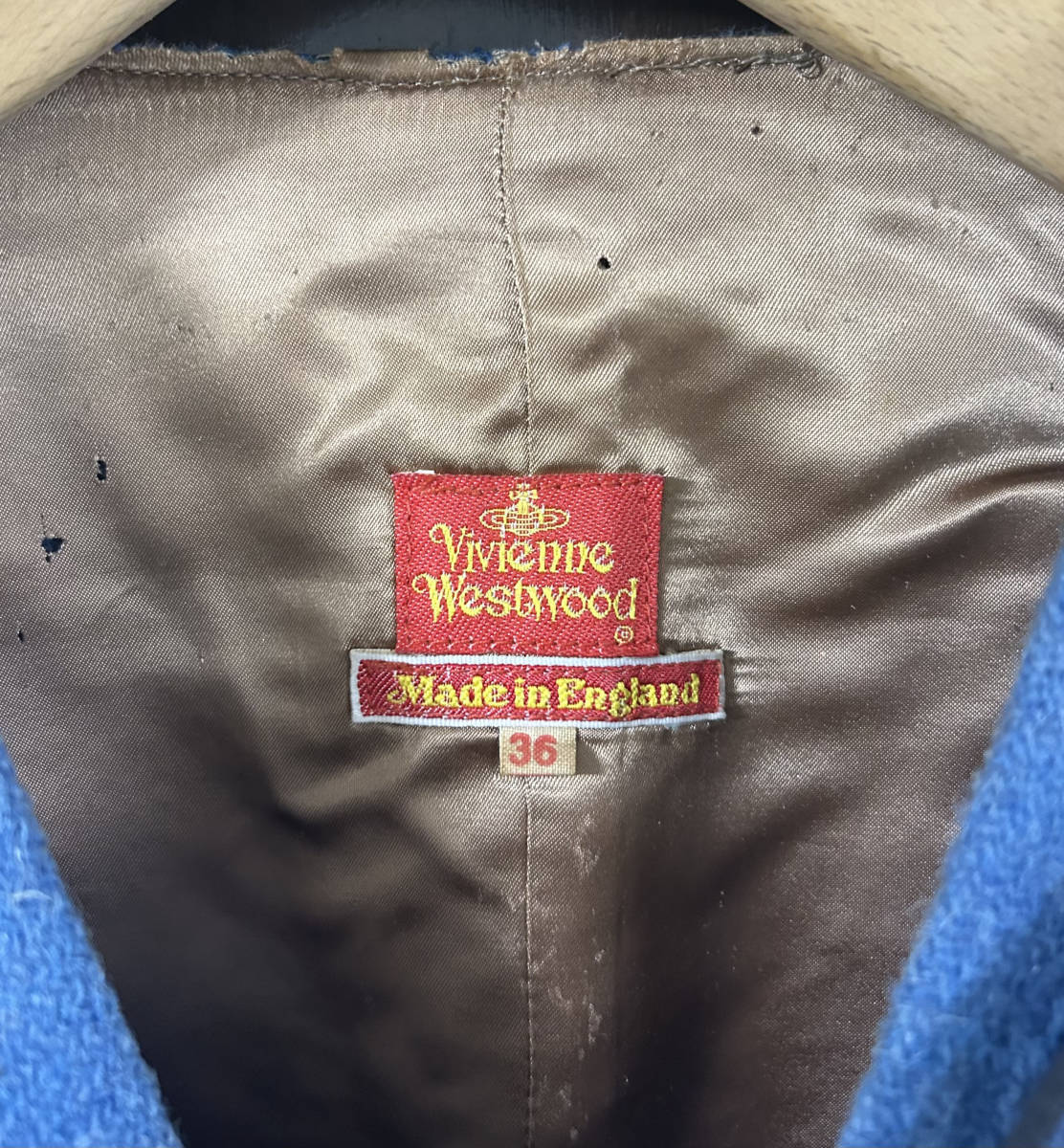 Vintage 1988-1989 AW Vivienne Westwood Armor Jacket Harris Tweed