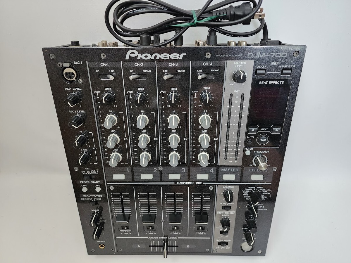 Pioneer DJM-700 Black Digital DJ Mixer 4-Channel | eBay