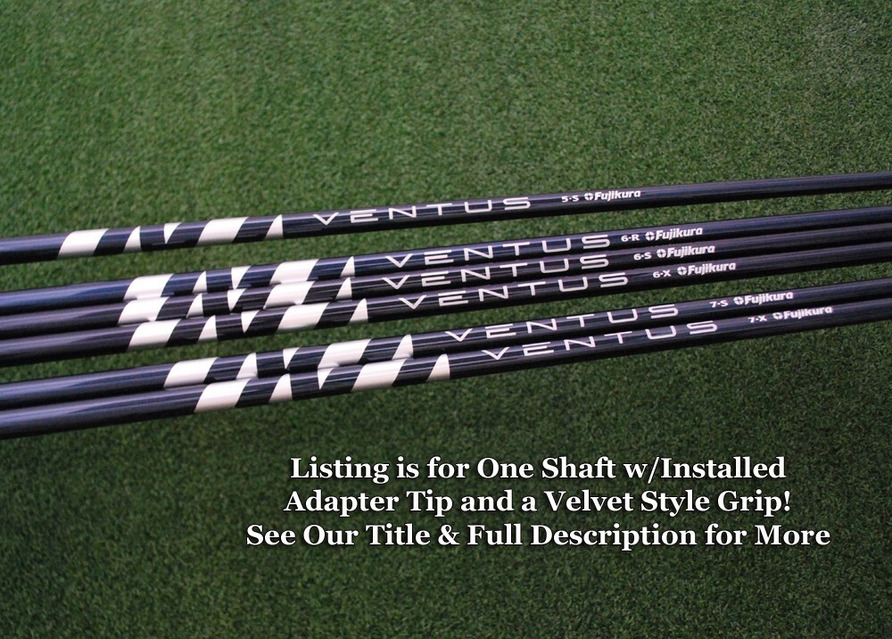 Fujikura Ventus Blue Driver Shaft 7X Stiff TaylorMade Tip Grip Non
