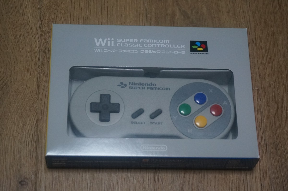 New RARE Official Wii/SNES Classic Controller Super Famicom Club