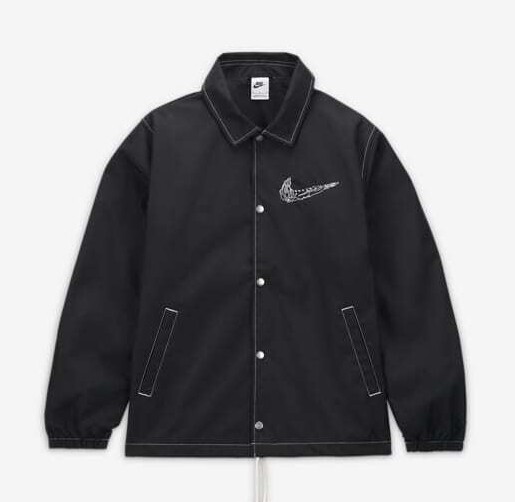 Nike Dia De Muertos Coach Men's Jacket 2colors Black Beige S-XXL