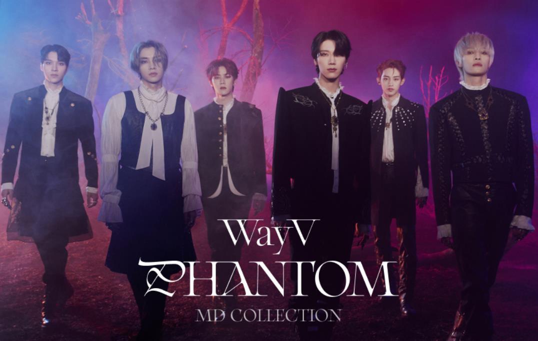 WayV Phantom SMTOWN OFFICIAL MD POSTCARD + HOLOGRAM PHOTO CARD SET