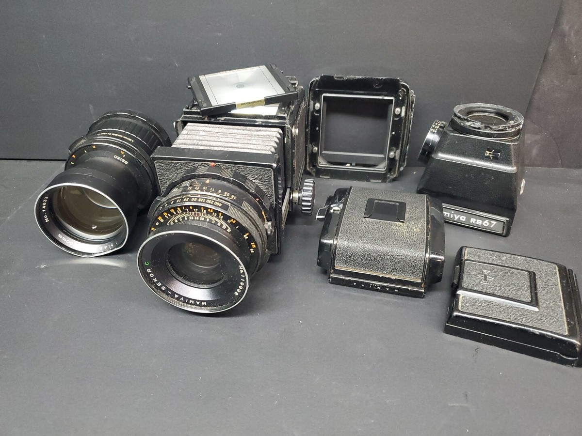 Mamiya RB67 Pro S 127mm f/3.8 Sekor C Lens Film Camera AS IS | eBay