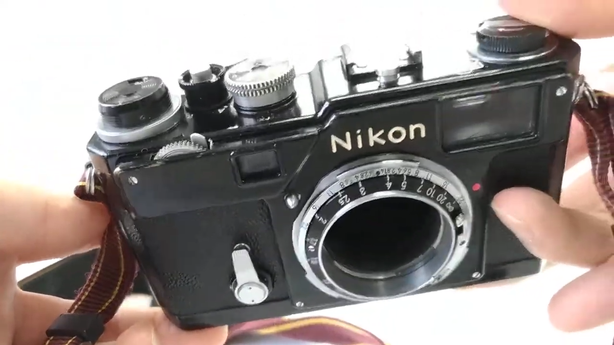 Exc++++] Nikon S3 Olympic Black Camera Body 1965 S/N 632* with