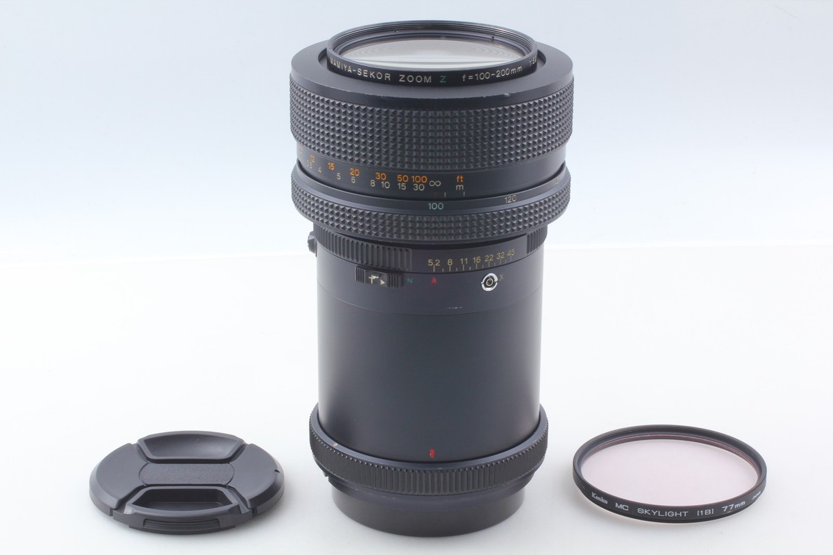 Exc+5] Mamiya Sekor Zoom Z 100-200mm f/5.2 W Telephoto Lens for