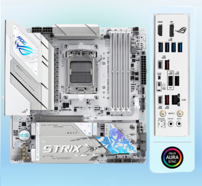 ASUS ROG STRIX B850-G GAMING WIFI S AM5 small blowing snow