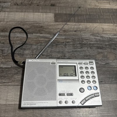 Sony ICF-SW7600GR World Band Receiver Radio Tested & Working | eBay