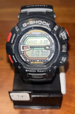 Casio G-SHOCK MUDMAN Ref. G-9000 Module 3031 Black & Red NOS! Make