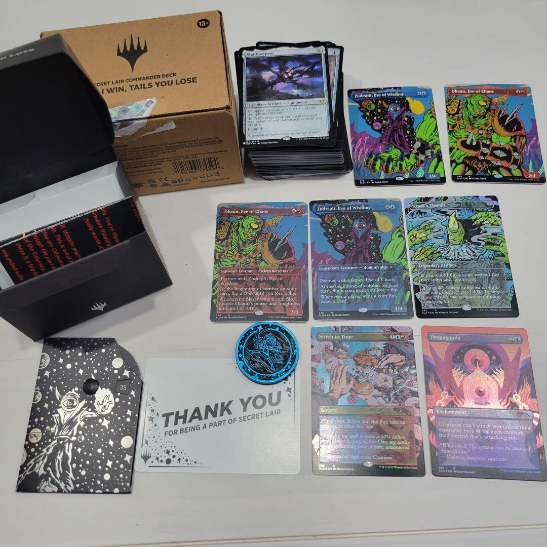 Magic The Gathering Heads I Win, Tails You Lose Secret Lair