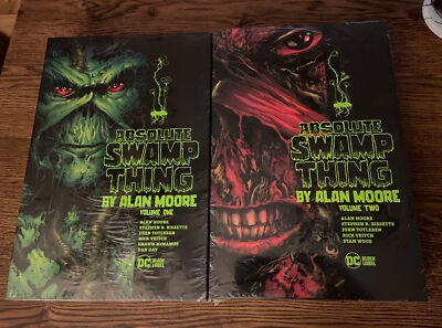 ABSOLUTE SWAMP THING BY ALAN MOORE VOLUME 1 & 2 & 3 HARDCOVER SET