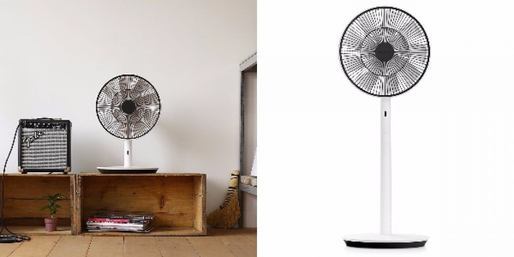 BALMUDA DC Motor Fan GreenFan Japan EGF-1560-WK White x Black NEW