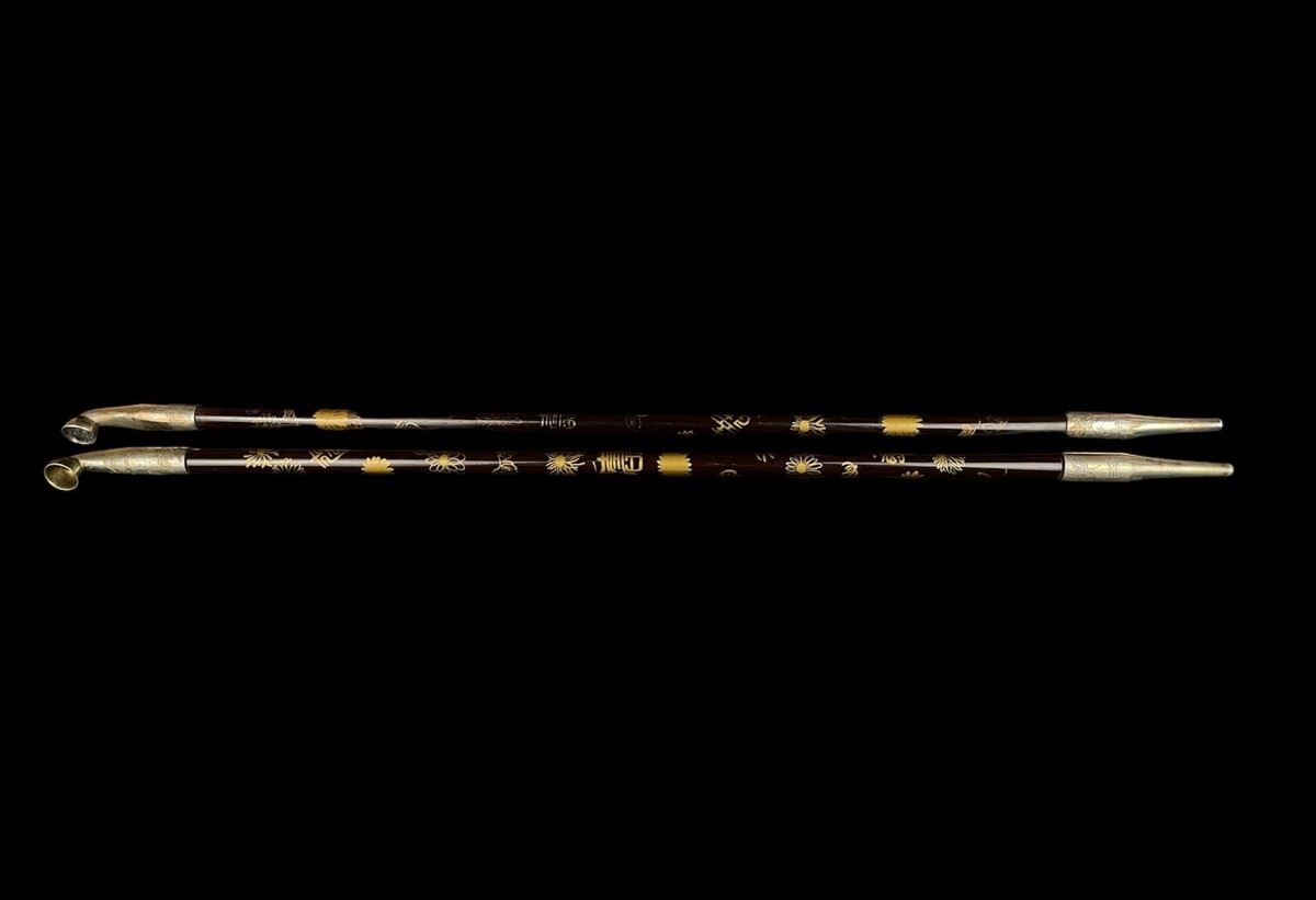 Japanese Antique KISERU Tobacco Long Pipe 2 pcs (e452) ネケ/4 | eBay