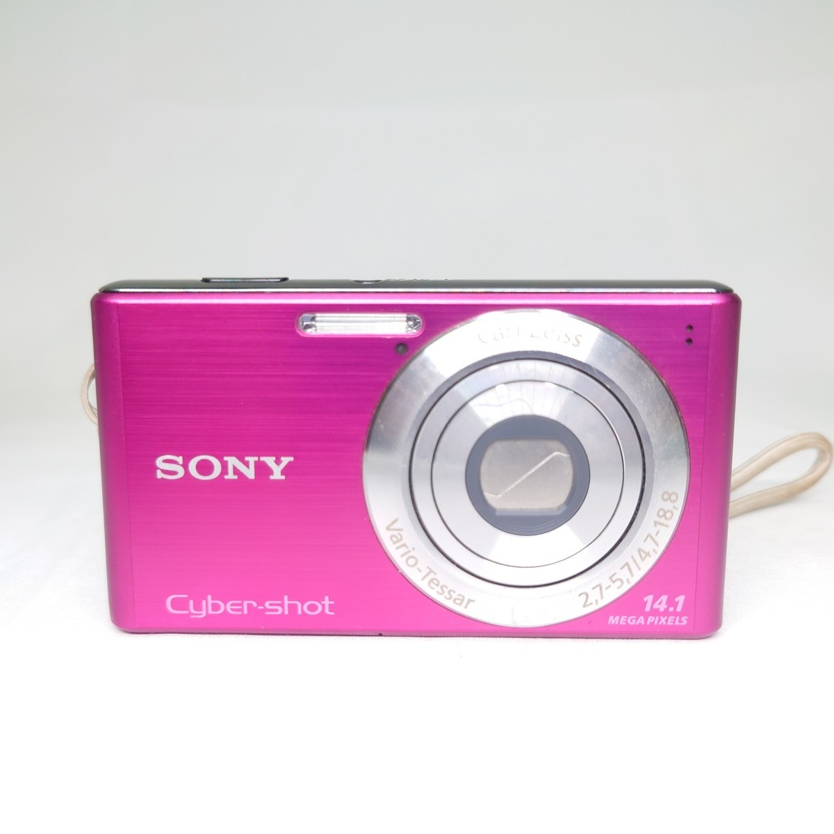 Exc+] SONY Cyber Shot DSC-W530 Pink Digital Camera 4x 14.1MP From