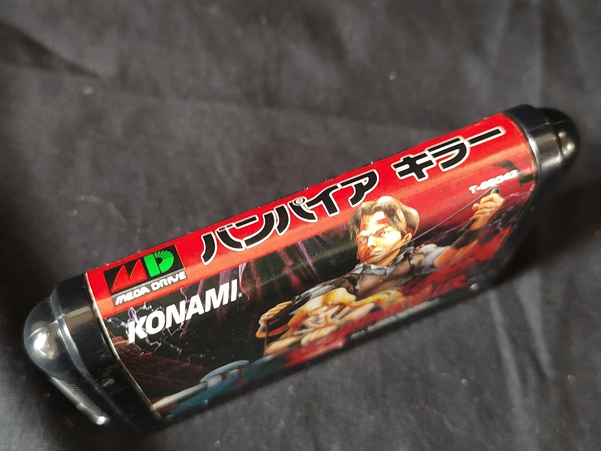 Authentic Castlevania Bloodlines Vampire Killer SEGA MEGA DRIVE