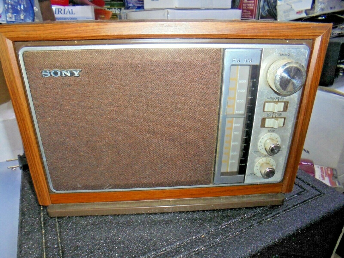 VINTAGE SONY FM/AM 2 BANDS RADIO MODEL: ICF-9740W | eBay