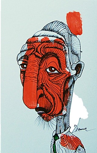 Sarah Caudle These days 3 Original Painting Signed 8×10inch