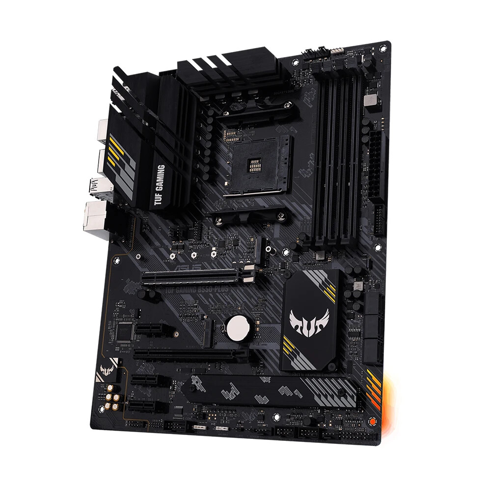 ASUS TUF GAMING B550-PLUS Motherboard Supports Ryzen 5 5600 R7